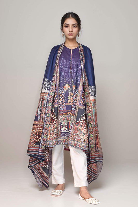 2 Pc | RTW | Lawn shirt & Dupatta