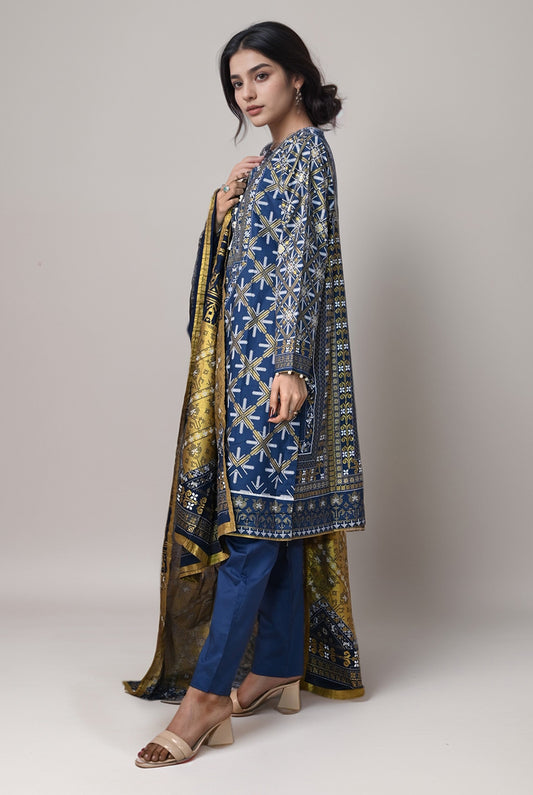 2 Pc | RTW | Lawn Shirt & Dupatta