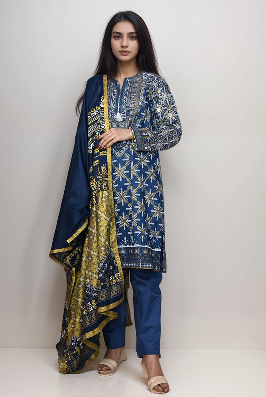 2 Pc | RTW | Lawn Shirt & Dupatta