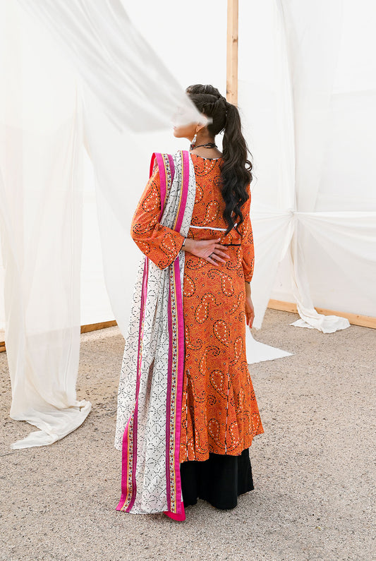 3Pc | Unstitched | Khaddar