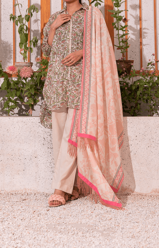 3 Piece | Unstitched |Lawn