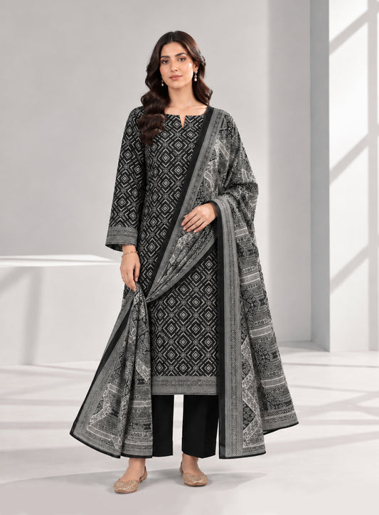 3 PIECE - PRINTED LAWN SUIT
