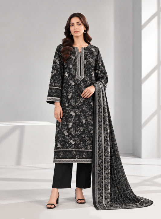 3 PIECE - PRINTED LAWN SUIT
