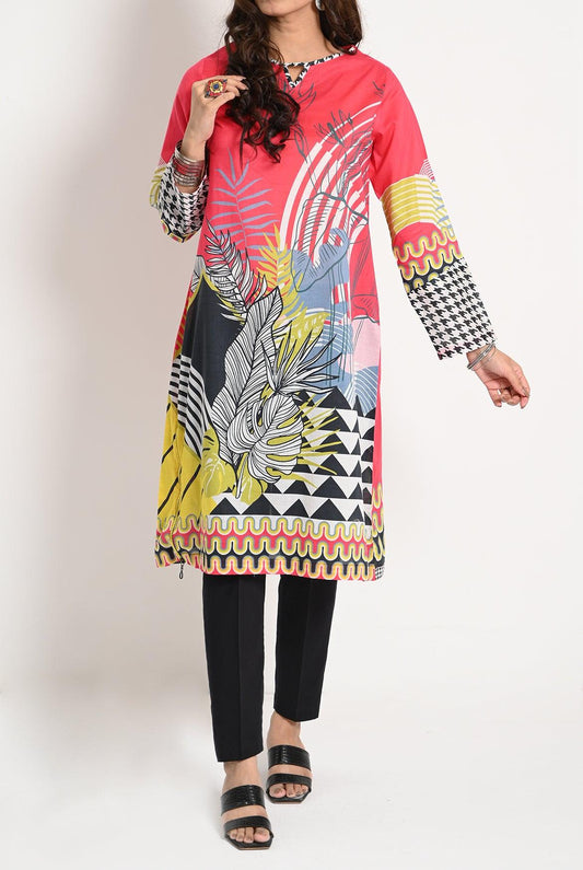 1PC | LAWN MULTI KURTI |RTW