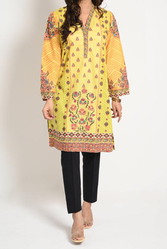 1PC | LAWN GOLDEN RADIANCE KURTI |RTW