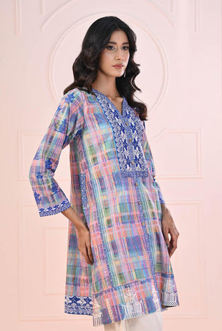 1 PC | RTW | Digital Printed Lawn Cotton Dreamy Reef Shirt