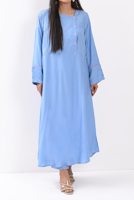 1Pc |Sky Blue Kurti | RTW