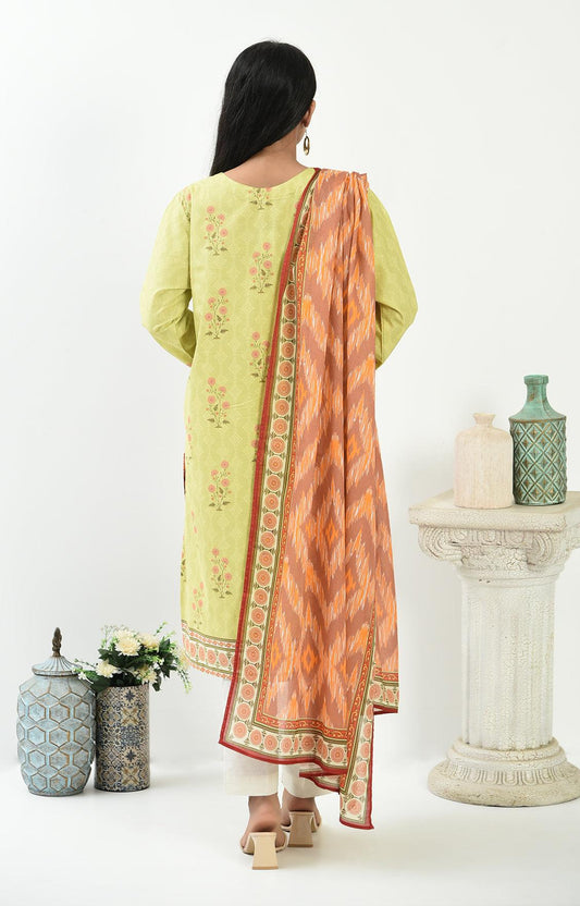 2PC | EMB. LAWN SHIRT & DUPATTA |RTW