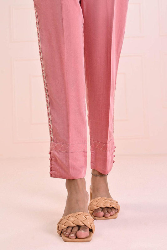 1 PC | RTW | Poly Viscose Embroidered Trouser