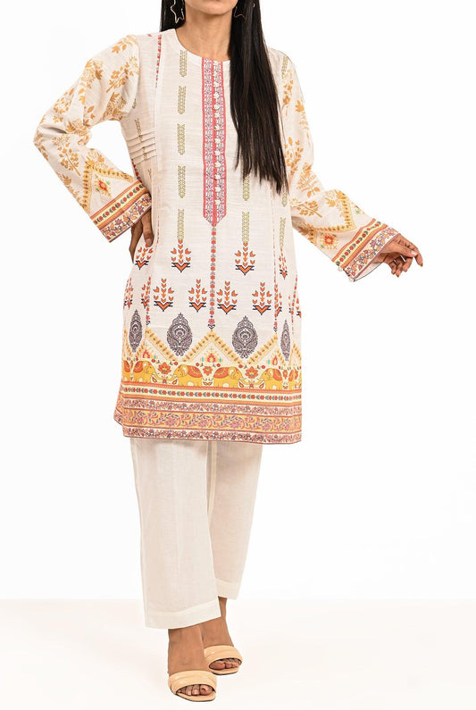 1PC | Khaddar Cream Shirt |RTW