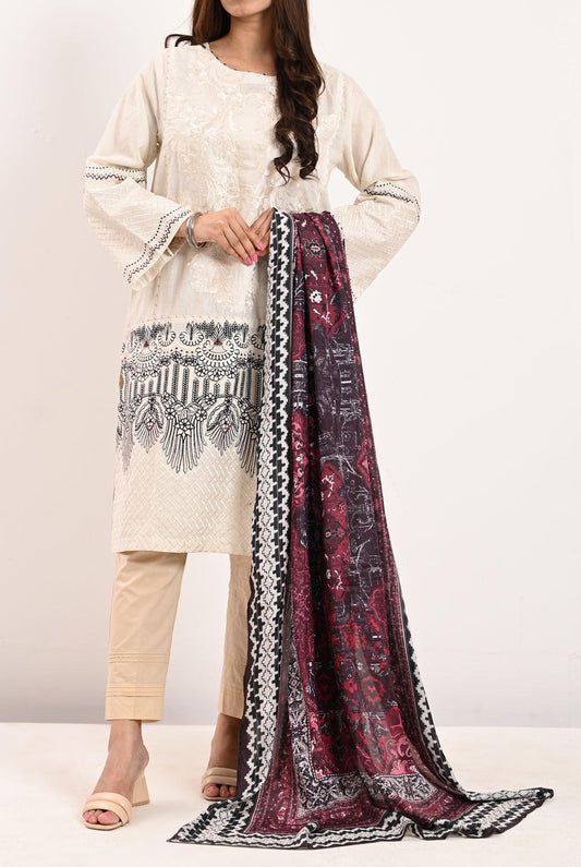 2Pc | Shirt & Dupatta | RTW