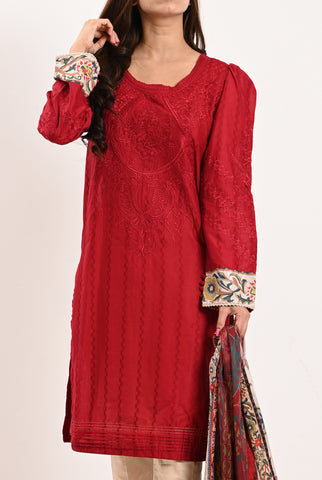 2Pc | Shirt & Dupatta | RTW