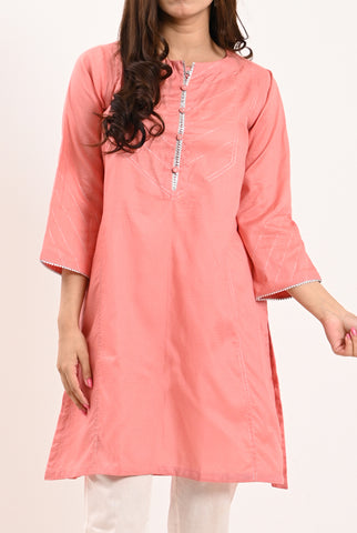 1Pc | Pink Kurti | RTW