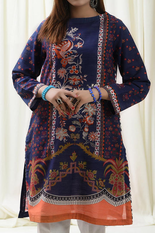 Embroidered Khaddar Kurti | RTW | 1 Piece