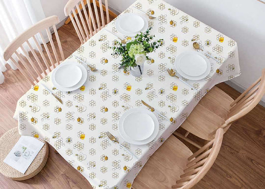 Honey Bees (Table Cloth 8 Person)
