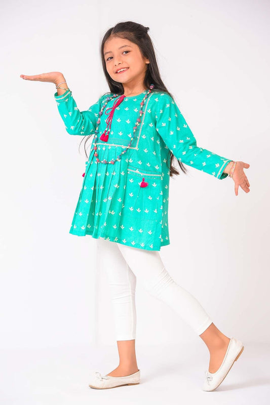 1 PC DIGITAL PRINTED KURTI | RTW | FOR KIDS