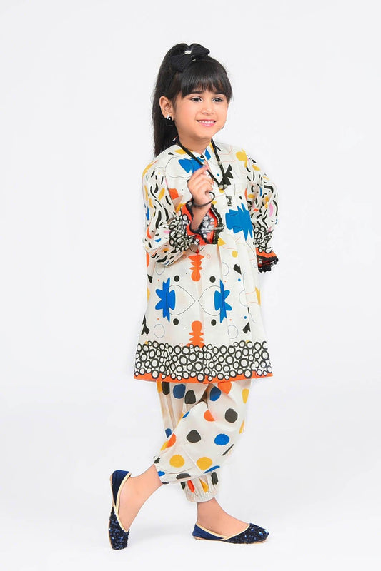 2 Piece | Unstitched Lawn | Kids | Vol 2