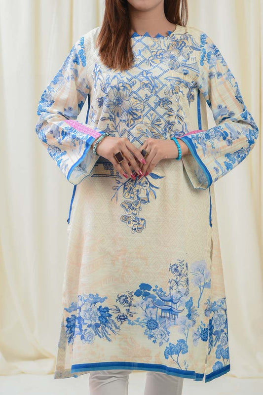 Embroidered Khaddar Kurti | RTW | 1 Piece