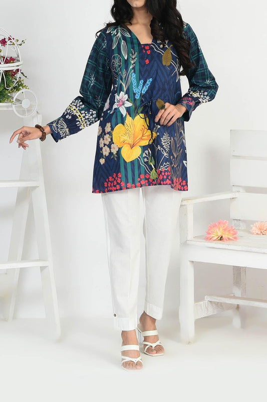 1Pc | RTW |Amalya Floral Print Shirt