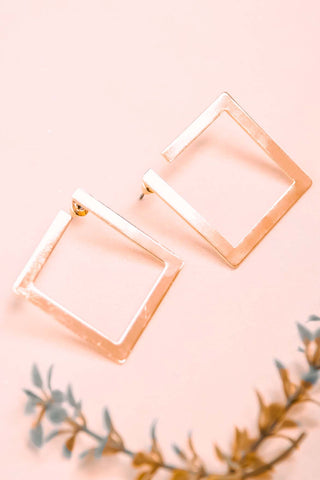 Contemporary Square Earrings
