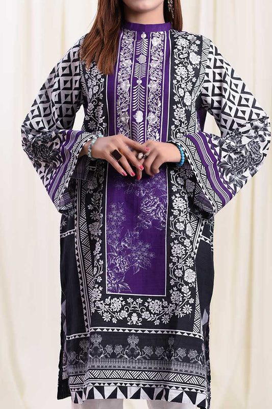 Embroidered Printed Khaddar Kurti | RTW | 1 Piece