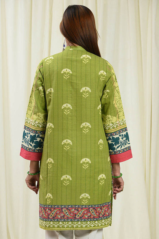 Embroidered Khaddar Zest Glimmer Kurti | RTW | 1 Piece