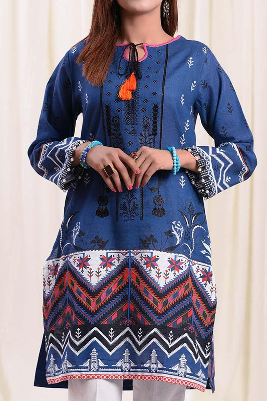 Embroidered Khaddar Kurti | RTW | 1 Piece