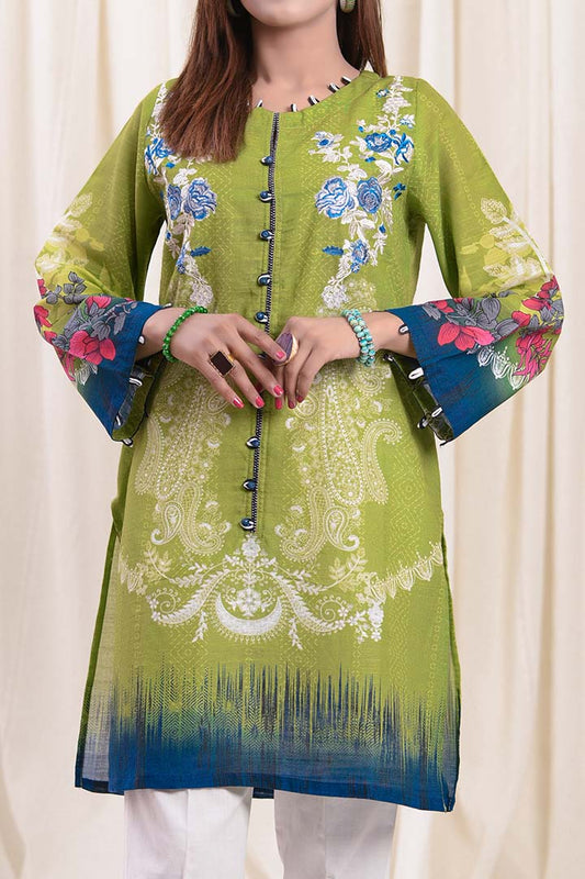 Embroidered Khaddar Zest Glimmer Kurti | RTW | 1 Piece