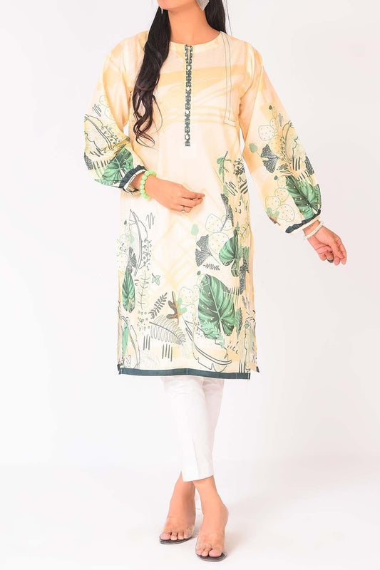 1 PC DIGITAL PRINTED Buttercup Bliss KURTI | RTW | FOR WOMEN