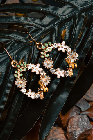 Floral & Fiona Drop Earrings