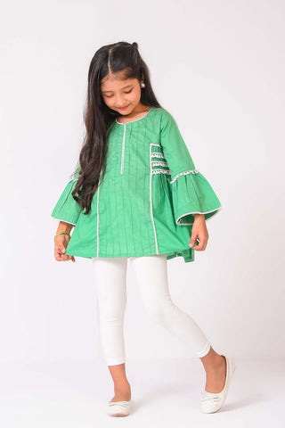 1 PC SOLID STYLED KURTI | RTW | FOR KIDS