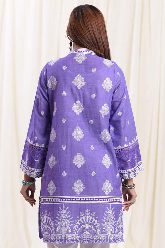 1Pc | Printed Khaddar Shirt | RTW