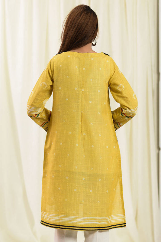 Embroidered Khaddar Golden Retriever Kurti | RTW | 1 Piece