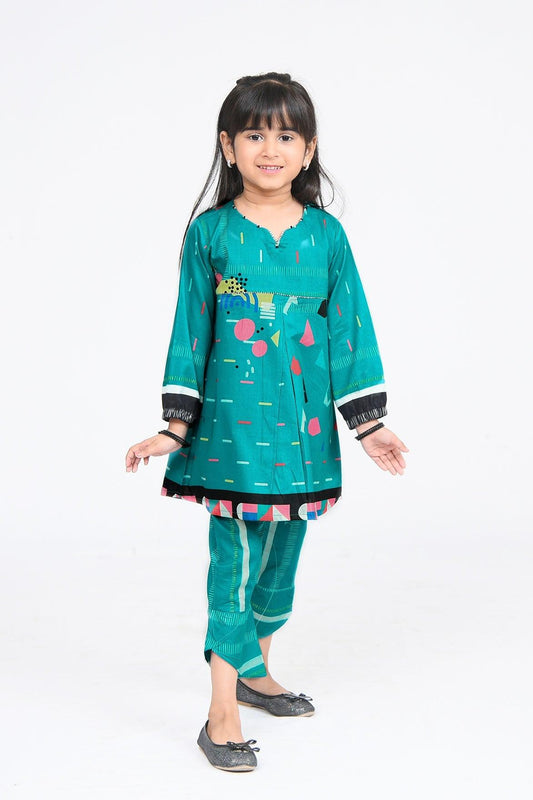 2 Piece | Unstitched Lawn | Kids | Vol 2