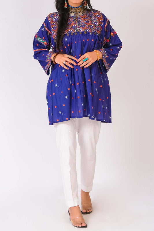 1 PC DIGITAL PRINTED SHORT KURTI | RTW | FOR WOMEN