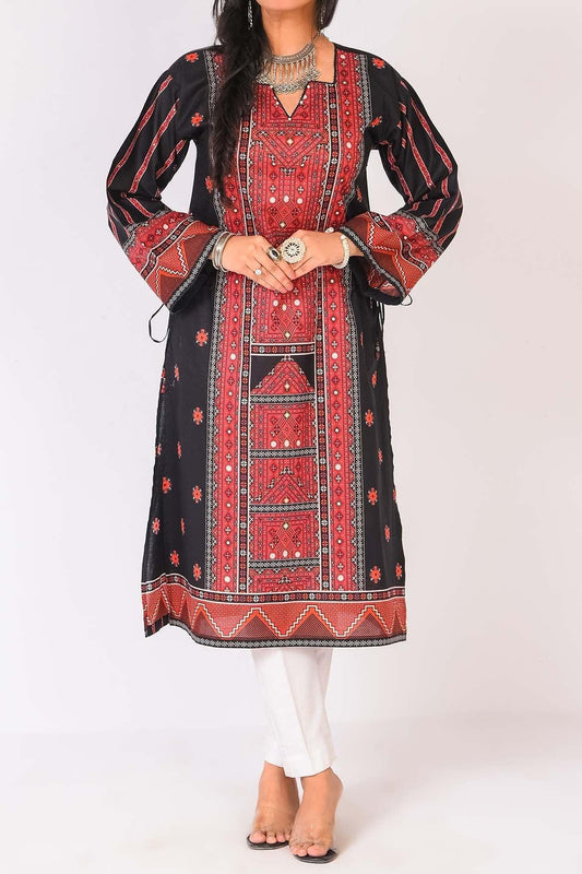 1 PC DIGITAL PRINTED Mehndi KURTI | RTW | FOR WOMEN