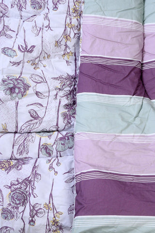Etched Bouquet | 1 Pc | Double Comforter