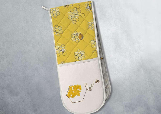 Honey Bees(Double oven glove)