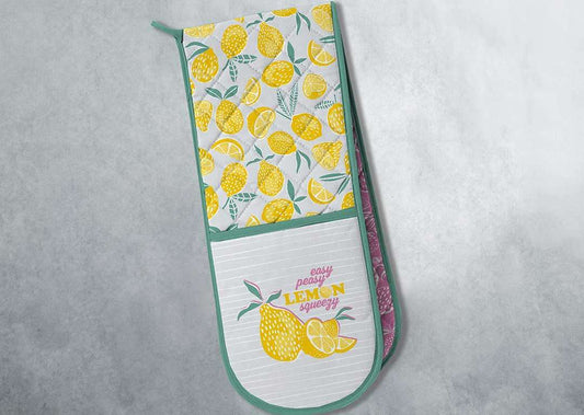 Lemon Squeezy (Double oven glove)