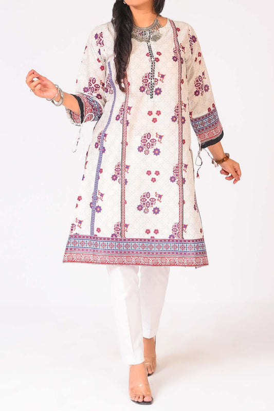 1 PC DIGITAL PRINTED Soft Sands KURTI | RTW | FOR WOMEN