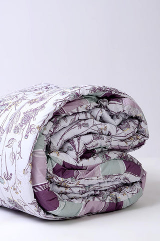 Etched Bouquet | 1 Pc | Double Comforter