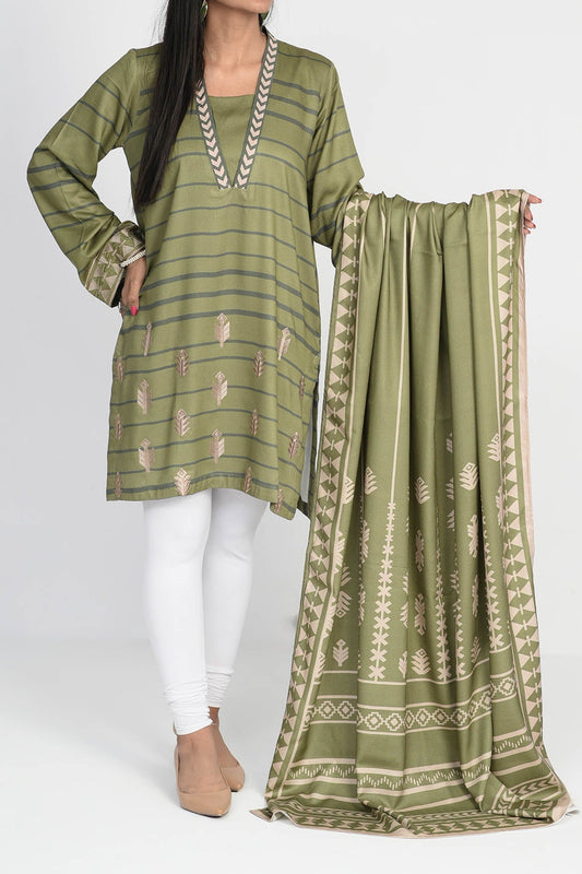 2PC | COTTEL SHIRT & DUPATTA | RTW