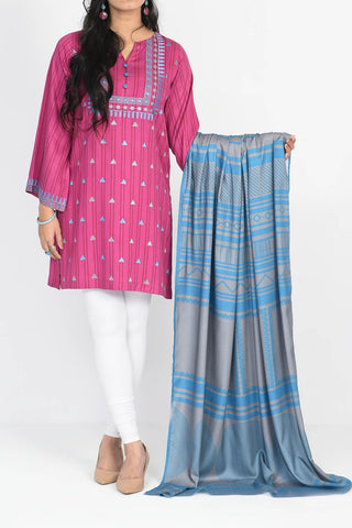 2PC | COTTEL SHIRT & DUPATTA | RTW