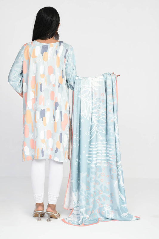 2PC | COTTEL SHIRT & DUPATTA | RTW