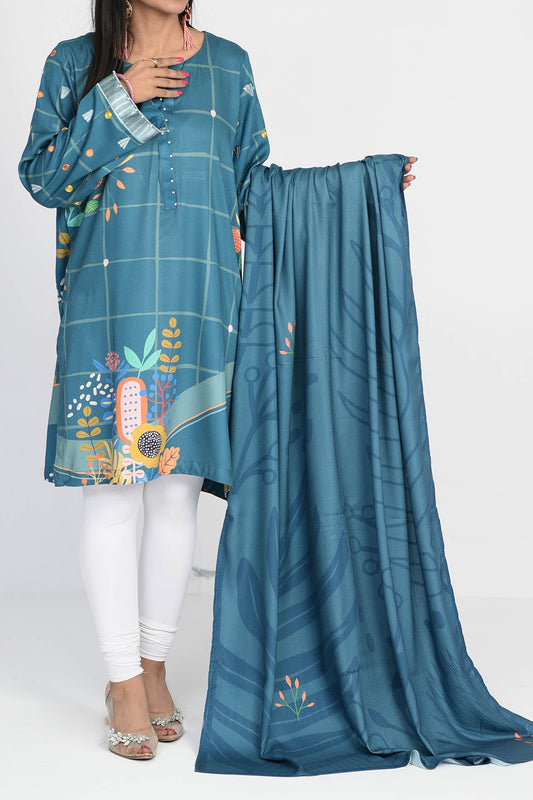 2PC | COTTEL SHIRT & DUPATTA | RTW