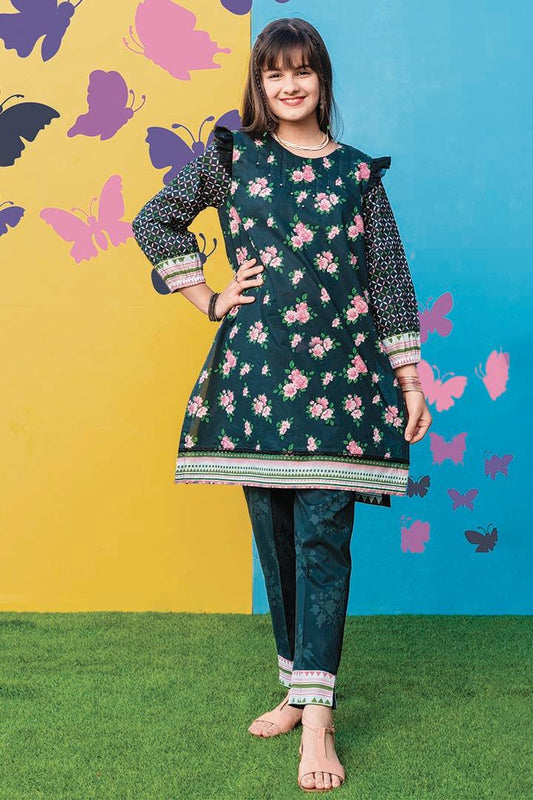 2 Piece | Unstitched | Lawn - Kids