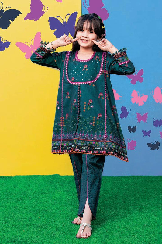 2 Piece | Unstitched | Lawn - Kids