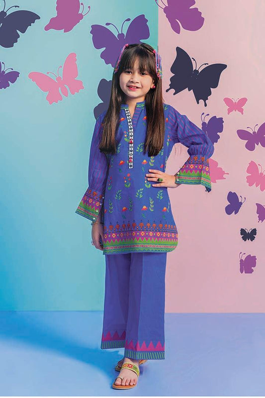 2 Piece | Unstitched | Lawn - Kids