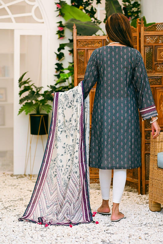 Lawn Embroidered Shirt & Dupatta | RTW | 2Pcs