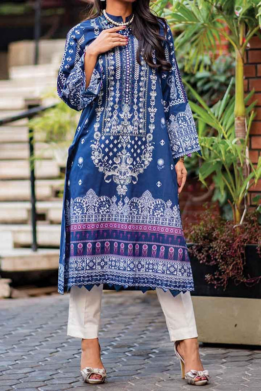 1 Pc | Unstitched | Digital Printed Lawn Shirt